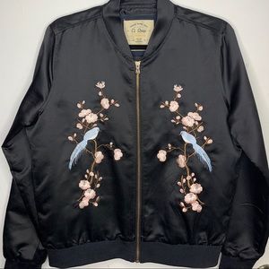 Ci Sono Women's Black Member's Only Jacket Size M